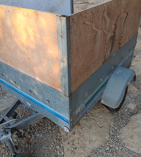 Remorque trelgo caisse 148cm avec rehausseur