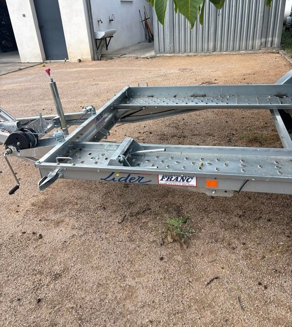 Remorque porte voiture lider 1300 kilos 2