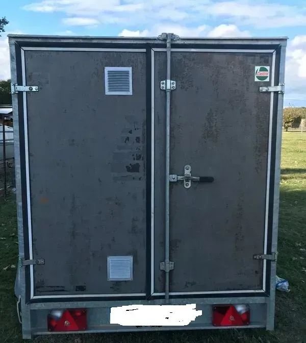 Remorque double essieux 250/150/H INT160 H EX 200 cm 2