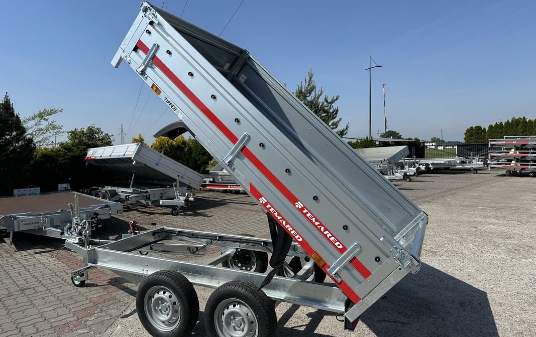 Remorque benne basculante à deux essieux Tipper 2515 : 750 kg 3