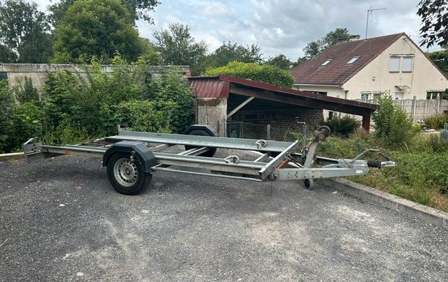 Remorque porte-voiture AMCA NOVAL 1300KG basculante-freins neufs 2