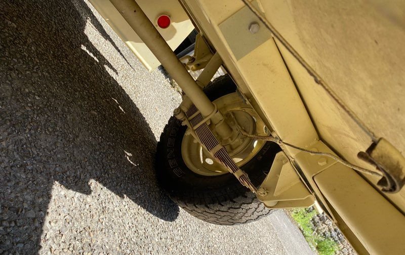 Remorque militaire M416 1/4 de tonne 3