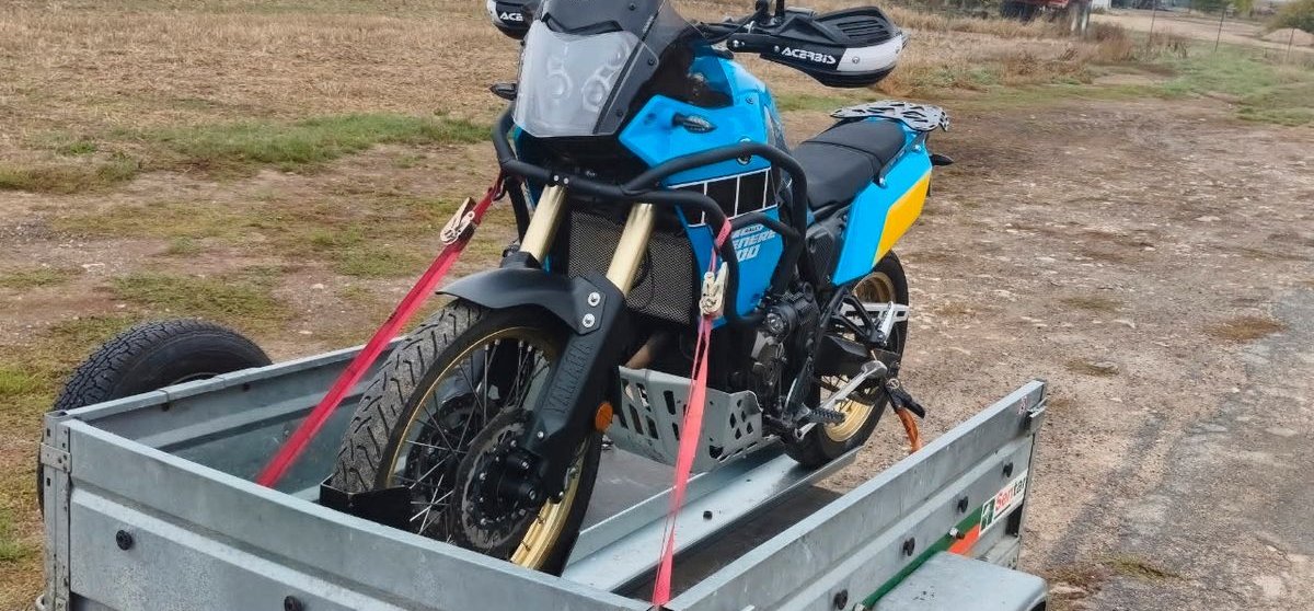 Remorque modulable Bagagère / porte moto