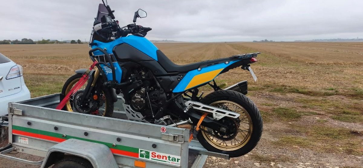 Remorque modulable Bagagère / porte moto 2