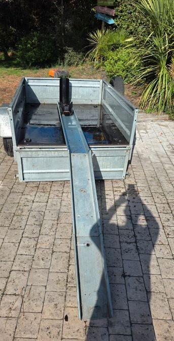 Remorque modulable Bagagère / porte moto 3