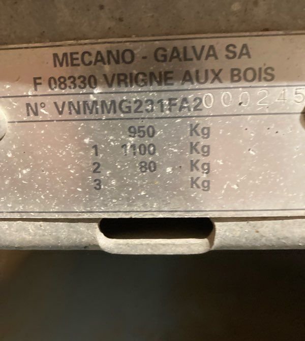 Remorque 1100kg 3