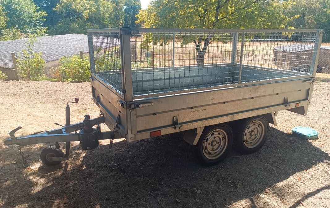 Remorque lider 35560 double essieux 750kg