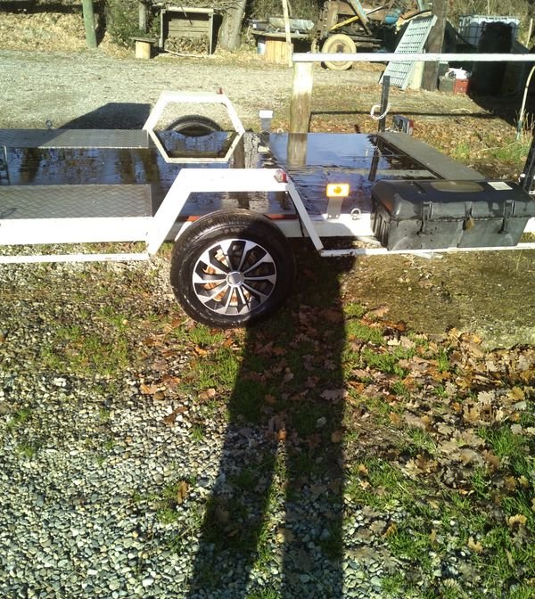 Remorque plateau moto quad 2