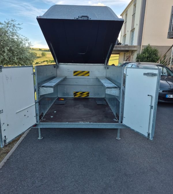 Remorque double karting daltec 2
