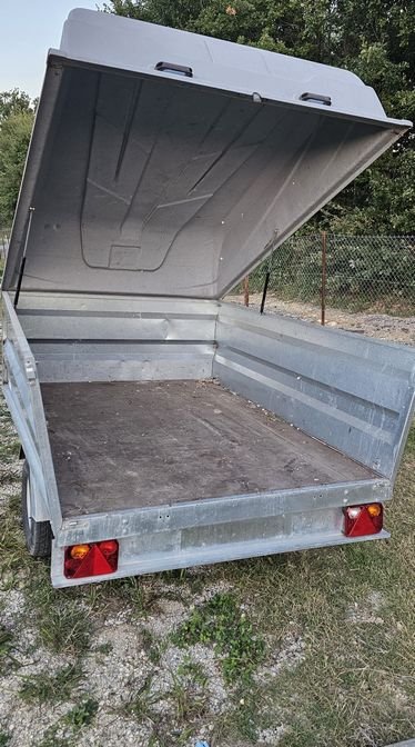 Remorque PTAC 500kg avec capot ABS, pneus neufs 3