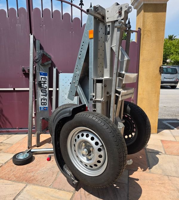 Remorque porte moto pliante OZConcept
