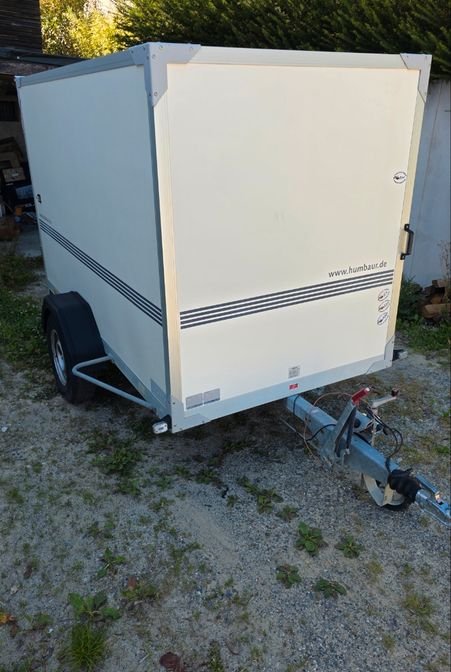 Remorque fourgon Humbaur 1300 kgs freinée