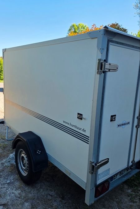 Remorque fourgon Humbaur 1300 kgs freinée 2