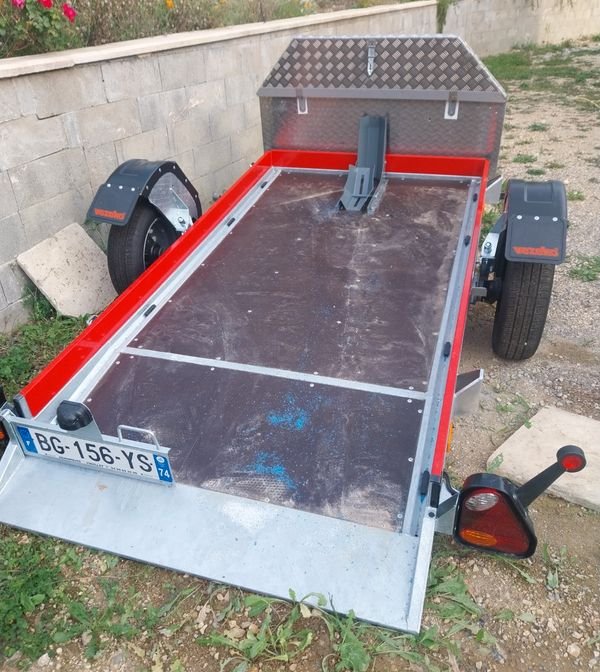 Remorque abaissante porte moto - quad .... 3