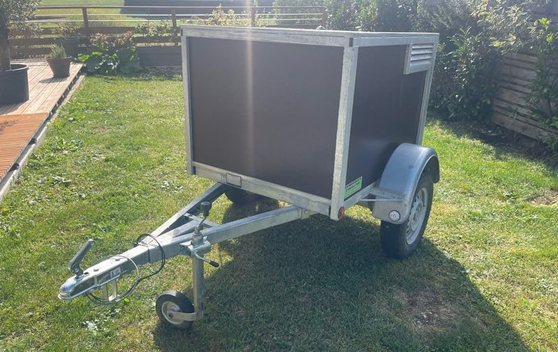 Remorque pour transport de chien