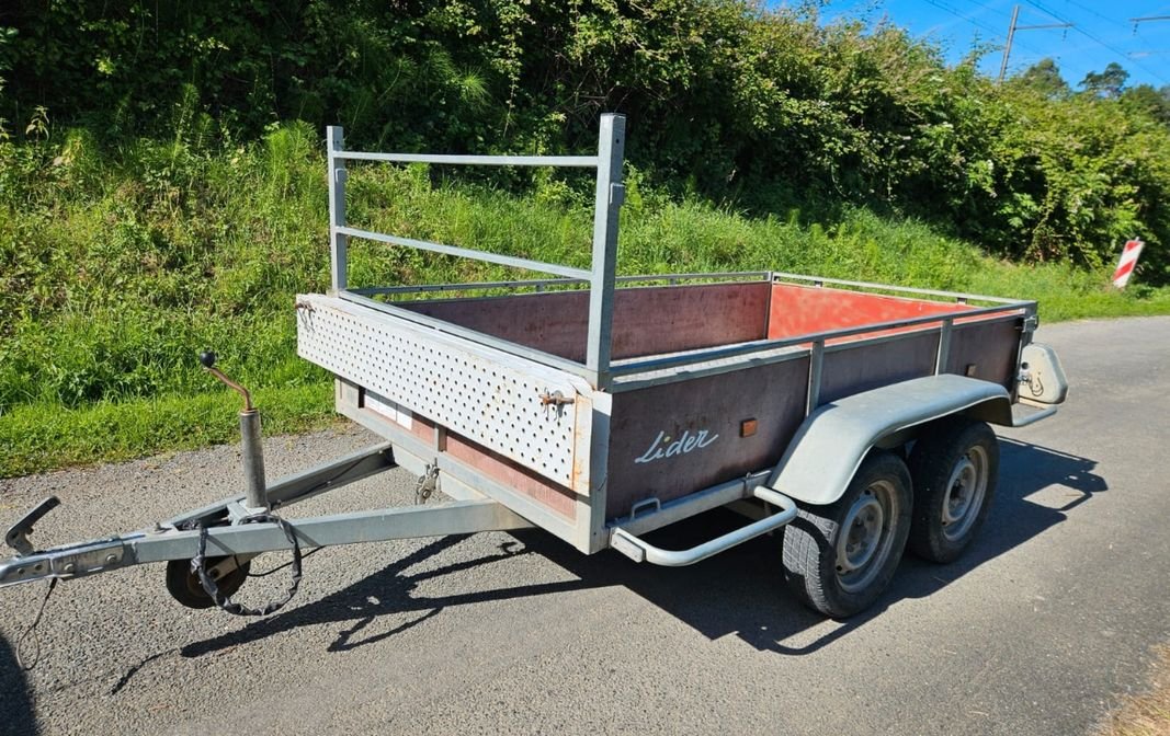 Remorque 750kg carte grise Doublé Essieux 2