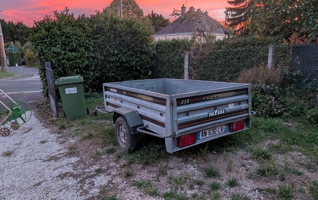 Remorque Erde daxara 218