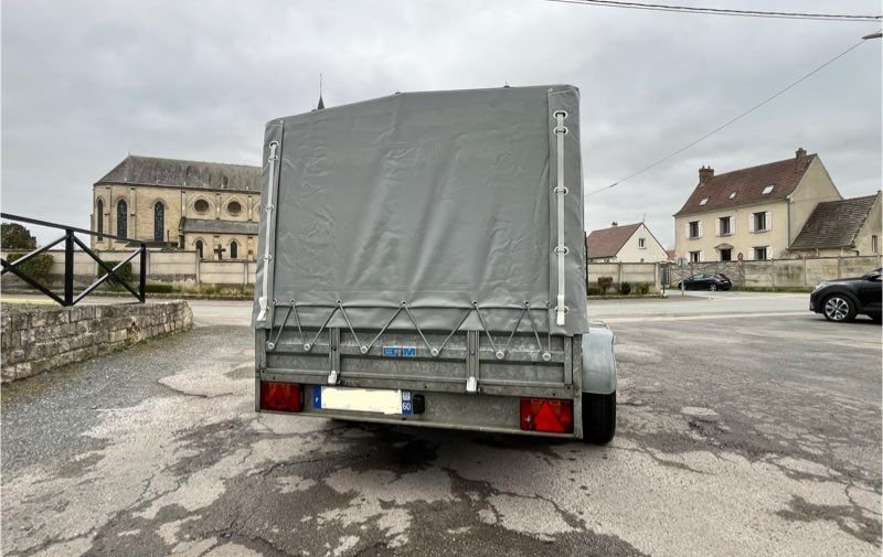 REMORQUE ECIM 2500kg 2T5 2