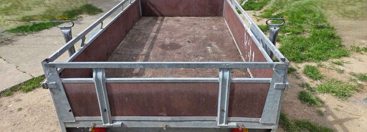Remorque 253/130 PTAC 500kg + rehausses