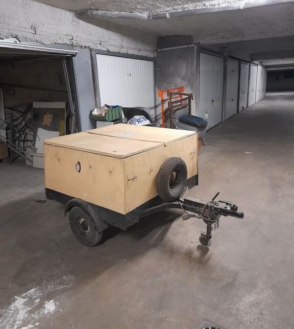 Remorque Vintage auto-Combi-Van