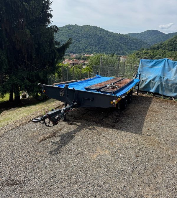 Remorque plateau porte voiture ou engin