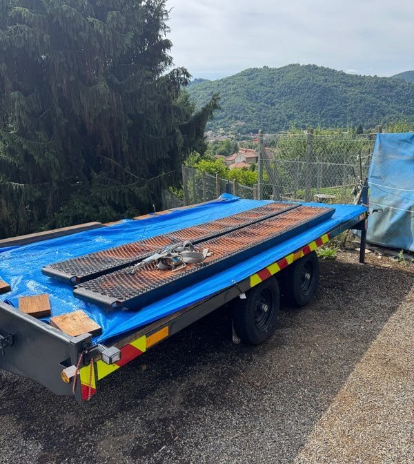 Remorque plateau porte voiture ou engin 3