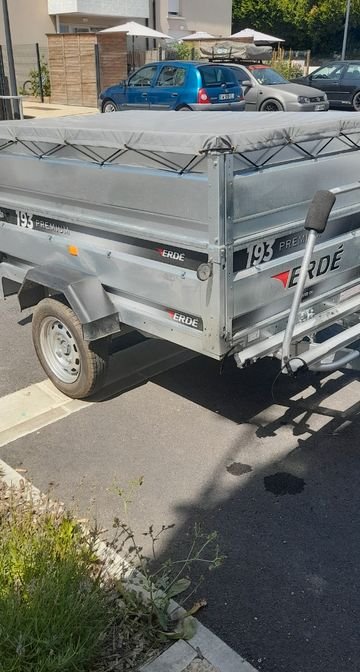 Remorque bagagere erde 193 neuve