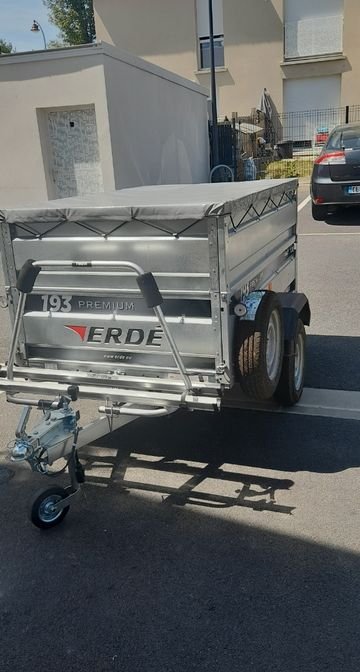 Remorque bagagere erde 193 neuve 2