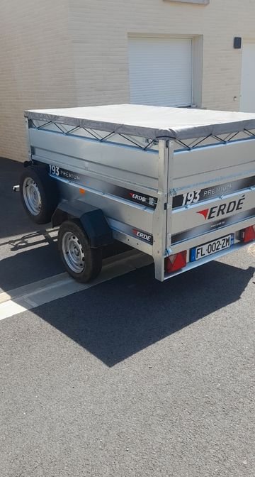 Remorque bagagere erde 193 neuve 3