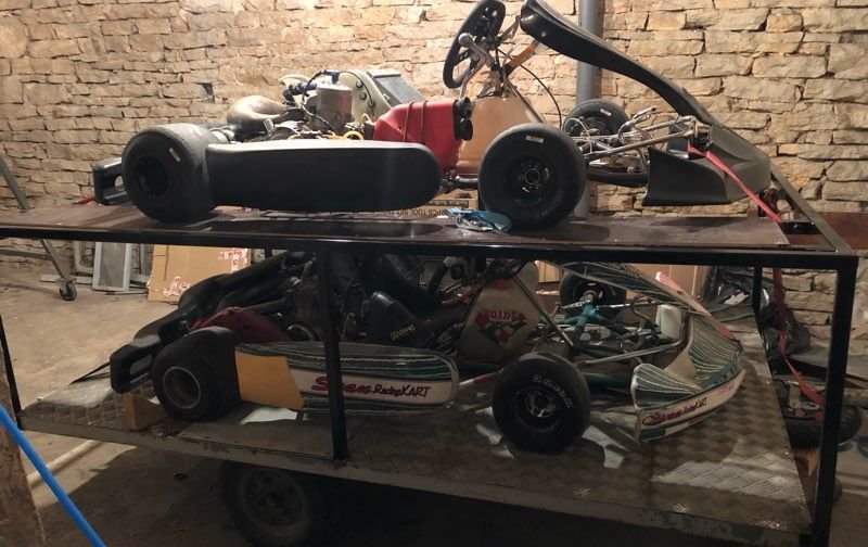 Remorque 2 karts ou 1 ou quad 3
