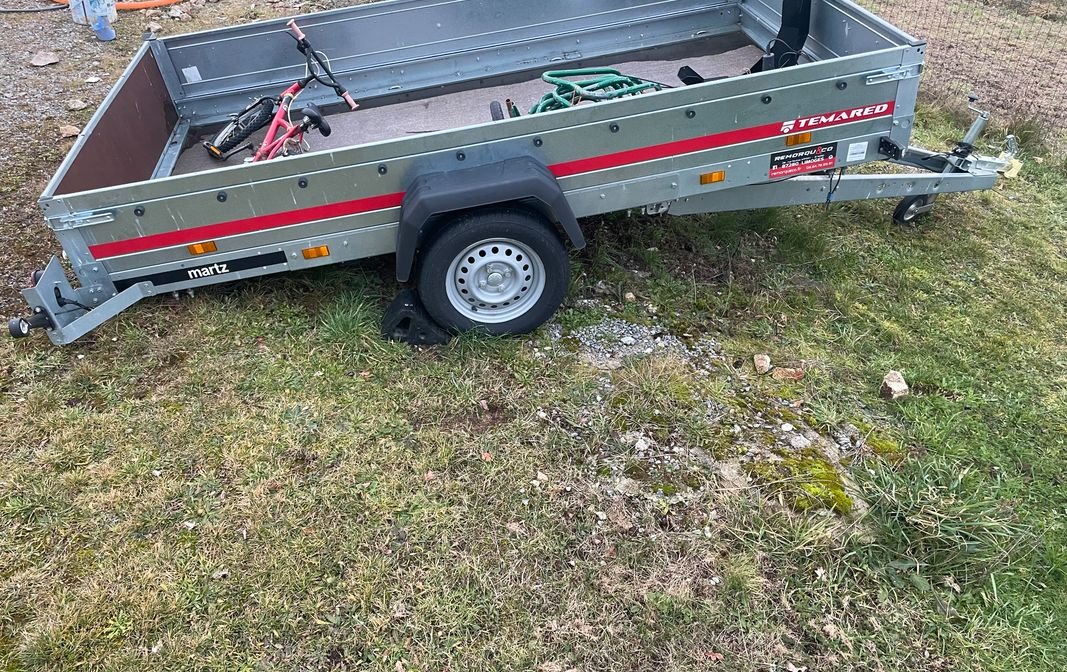 Vends remorque multifonction basculante MARTZ 2
