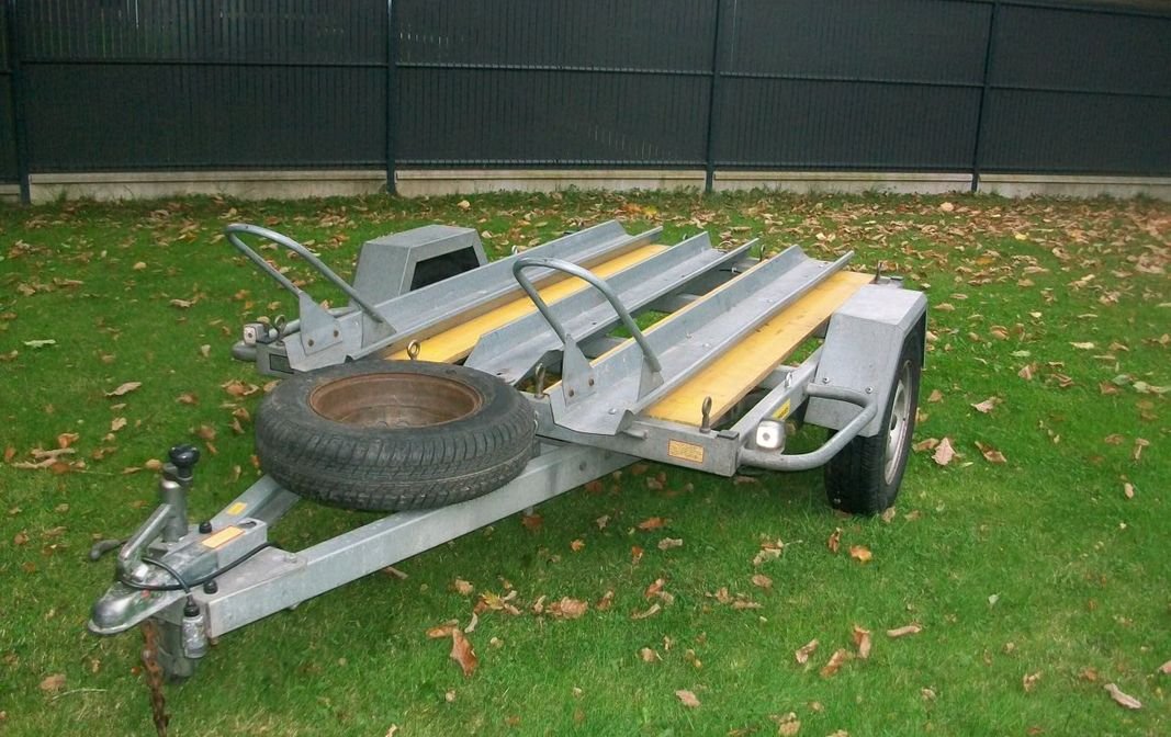 Remorque pour 1 ou 2 Motos, Quad, Voiture sans permis