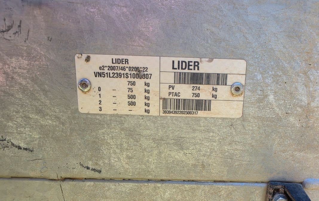 Vend remorque liber 4