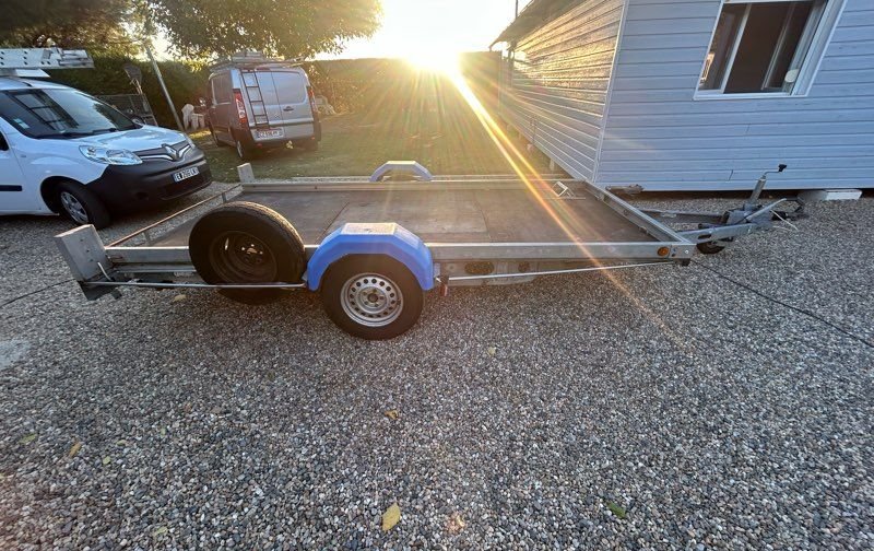 Remorque porte-voiture - PTAC 1 350 kg