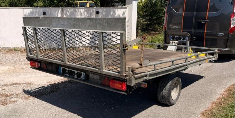 Remorque basculante porte engin 2