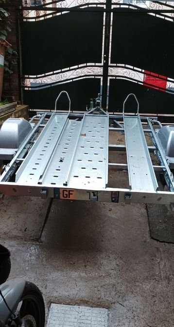Remorque porte moto+bagagere 3