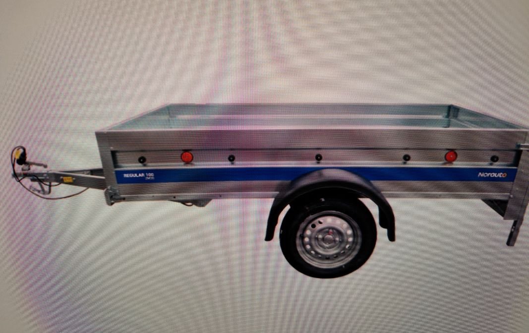 Remorque neuve 750 kg 2 m 30 x 1,24 2
