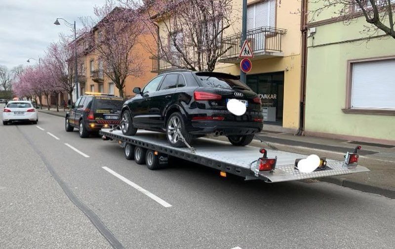 Remorque 3 essieux - porte voiture PTAC 3500