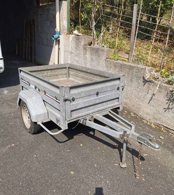 Remorque galvanisée Sté Franc L’Élite de France – 500 kg – très bon état