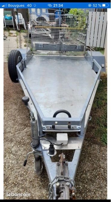 Vends remorque multifonctions