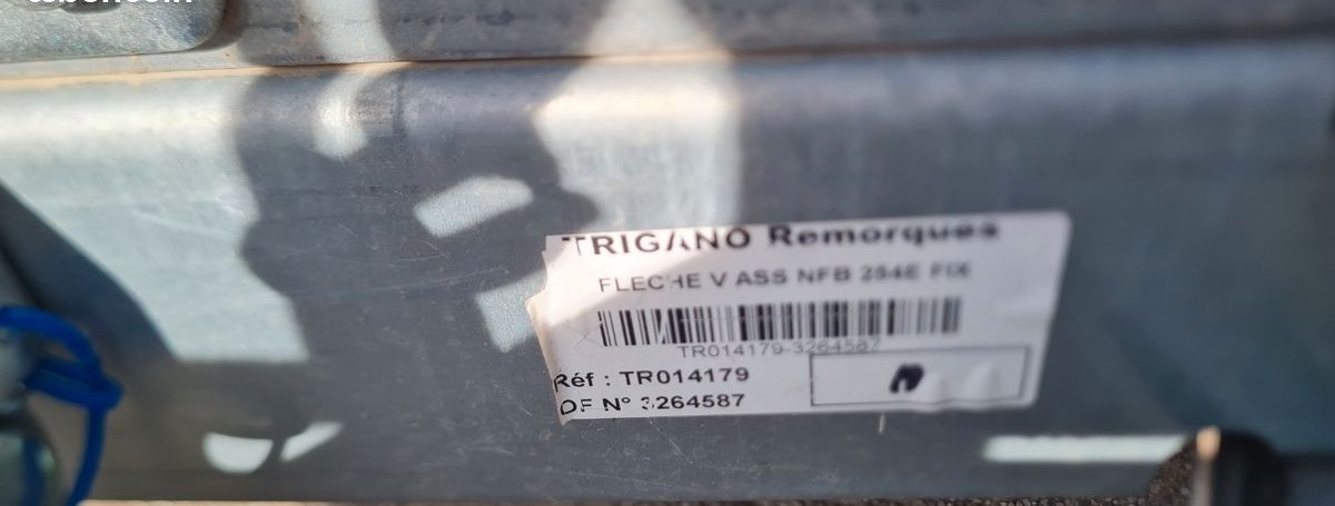 Remorque simple essieux 500kg 2