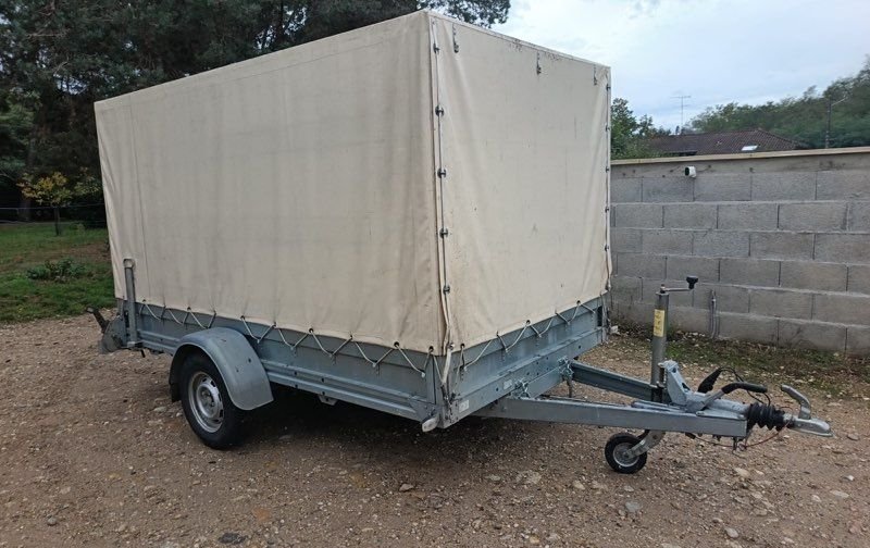 Remorque ERDE 1300kg freinée