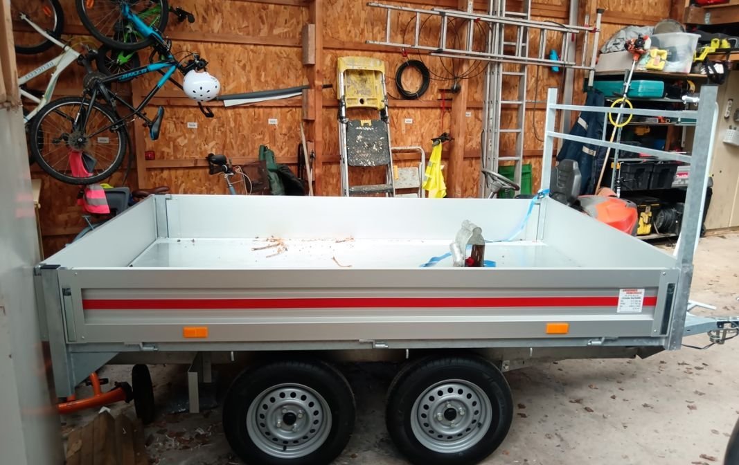 Remorque alu 750 kg avec options comme neuve 2