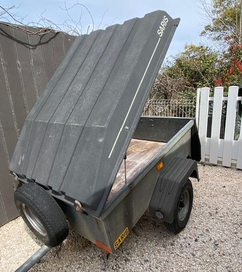 Remorque bagagère SARIS Arba 2000 avec capot rigide - 500 kg 3