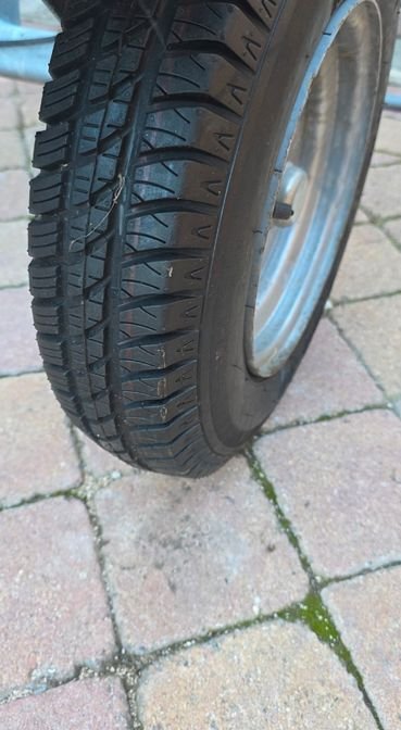 Remorque porte moto lider pneus neufs 2