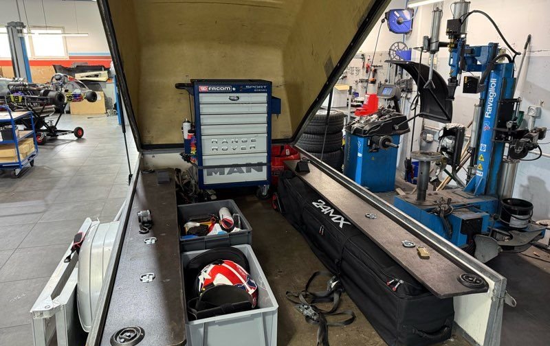 Remorque fermée karting Westfalia 2