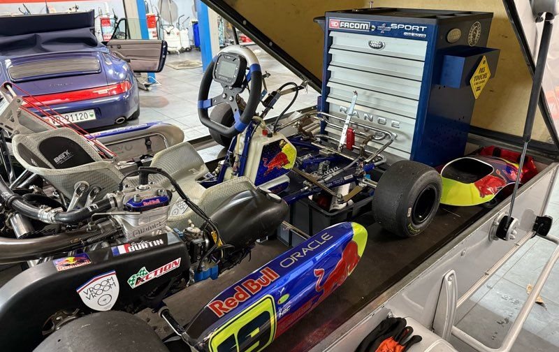 Remorque fermée karting Westfalia 3