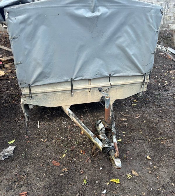 Remorque double essieux 2 tonnes 3,30 m sur 1,75 m avec papier belge 3