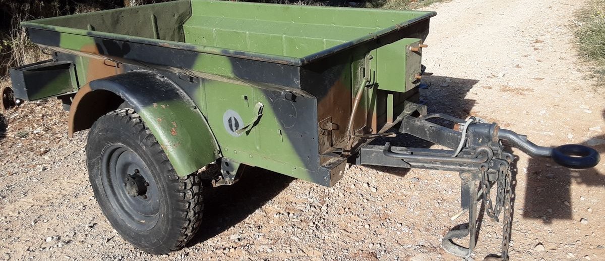 Remorque 1/4ton Jeep P4 militaire 2