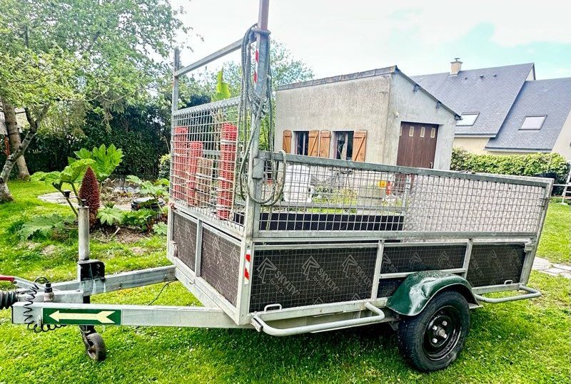 Remorque freinée Lider 750 kg